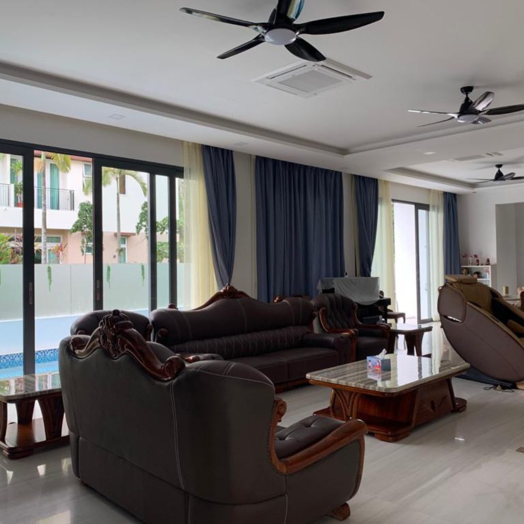 Landed Property Living Room at Jalan Kemuning