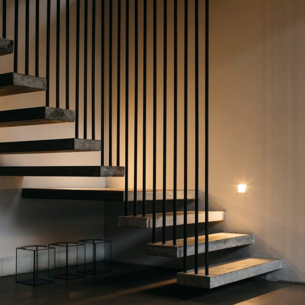 Staircase in a landed property at Paya Lebar Street