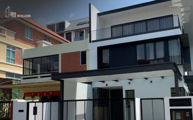 Exterior of a landed property